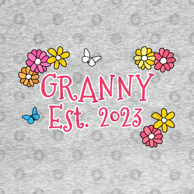 Granny Est 2023 Mother's Day Mothering Sunday by doodlerob